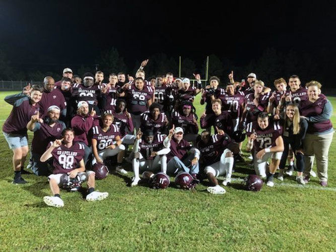 Grapeland makes history against West
